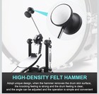 Single Chain Bass Drum Single Kick Pedal — photo 6