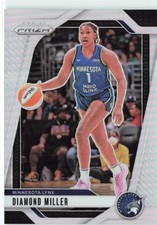2024 Panini Prizm WNBA #63 Diamond Miller Silver Prizms