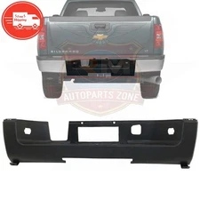 Rear Bumper Step Pad For 2007-2013 Silverado & Sierra 1500 / 07-14 2500HD