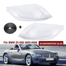 2x L+R Gehäuse Streuscheiben Scheinwerfer Scheinwerferglas Für BMW Z4 E85 03-08