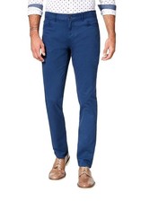 Michael Kors Mens Pants 38X32 Parker Slim Fit Chino Stretch Blue 38