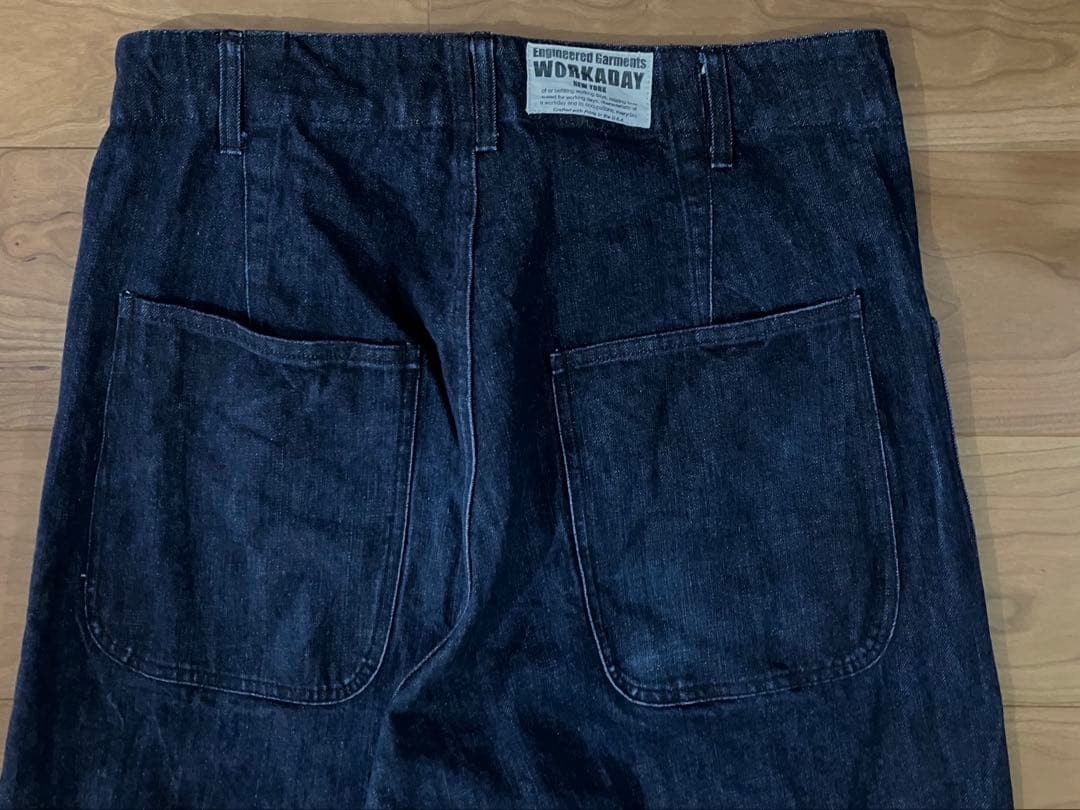 Engineered Garments WORKADAY デニム Straight Leg Dar… - image 4