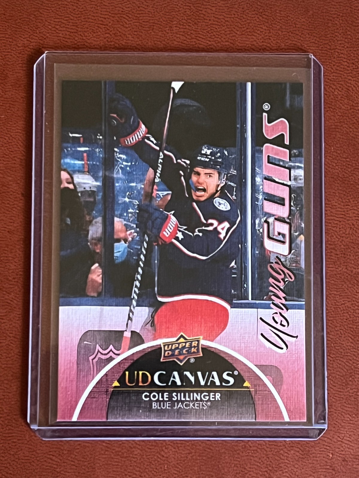 Cole Sillinger Canvas Young Guns 2021-22 Upper Deck Series 2  #C224 (RC)