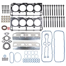 Full Engine Cylinder Head Gasket Set Exhaust Manifold Valve Cover Gasket Bolt...