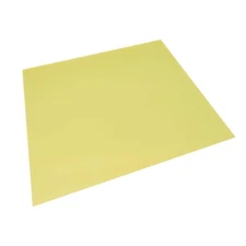 335x300x0.5mm Yellow G10 Epoxy Fiberglass Composite Sheet Panel 11.8"x13"