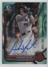 2022 Bowman Draft Chrome Pick Aqua Lava Refractor 84/199 Andrew Pintar Auto 1j91