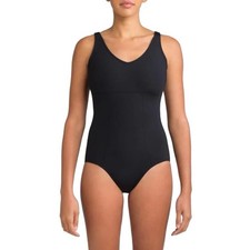 Capezio Rocco Riche Pinch Back Tank Leotard With Sand Glitter Size Adult Large