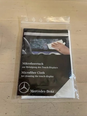 #ad OEM NEW MERCEDES BENZ MICROFIBER CLOTH for cleaning the touchdisplay A0009865500 $14.00