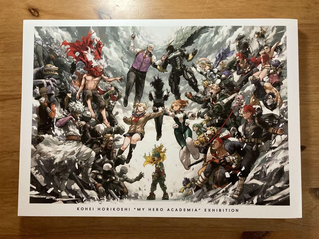My Hero Academia Original Art Exhibition 2025 LTD Catálogo Oficial Libro de A...