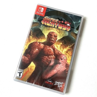 Nintendo Switch  Super Meat Boy  BRANDNEU & SEALED, Limited Run Games #028 Indie