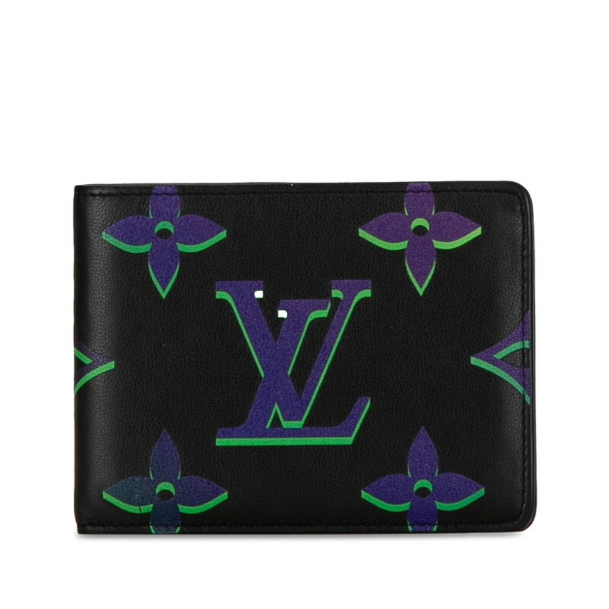 Louis Vuitton Monogram Spotlight Bi-fold Wallet Compact M82297 Noi