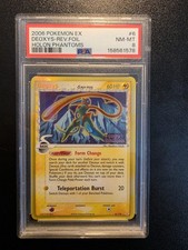 Deoxys #6 Reverse Foil Holon Phantoms Pokemon Card PSA 8 New cert