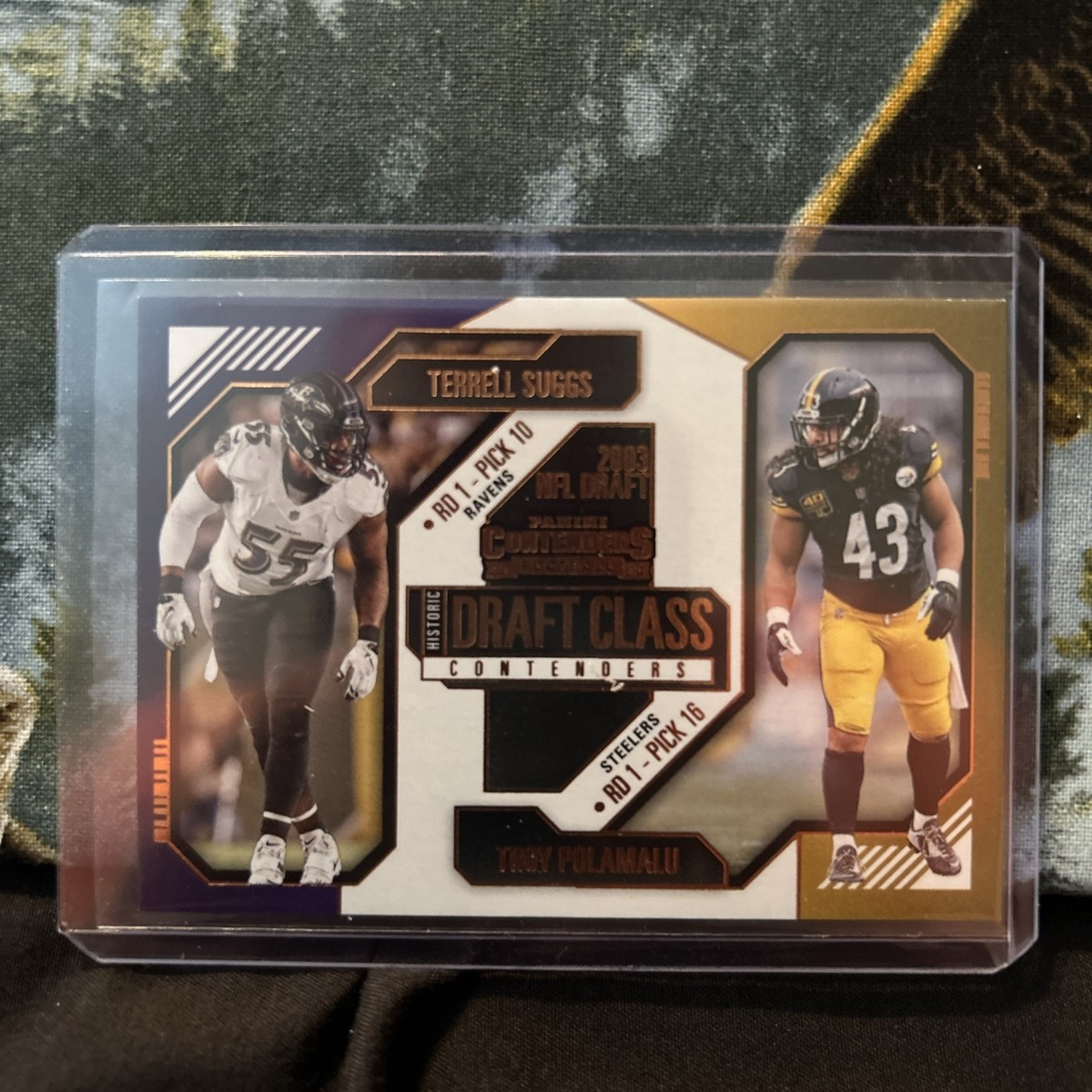 triplesS 352A Sillin トレーディングカード 2024 Contenders Historic Draft Class 2003 Terrell Suggs Troy