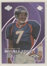 1998 Collector's Edge Odyssey Double Edge John Elway Brian Griese #8A HOF 0d7d