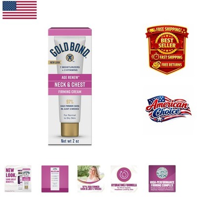 2oz Age Renew Neck & Chest Cream | Smooth, Firm Skin Solution for Adults