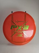 Prodigy Discs 400 PX3 175g Orange Gold Foil Putter Golf Disc