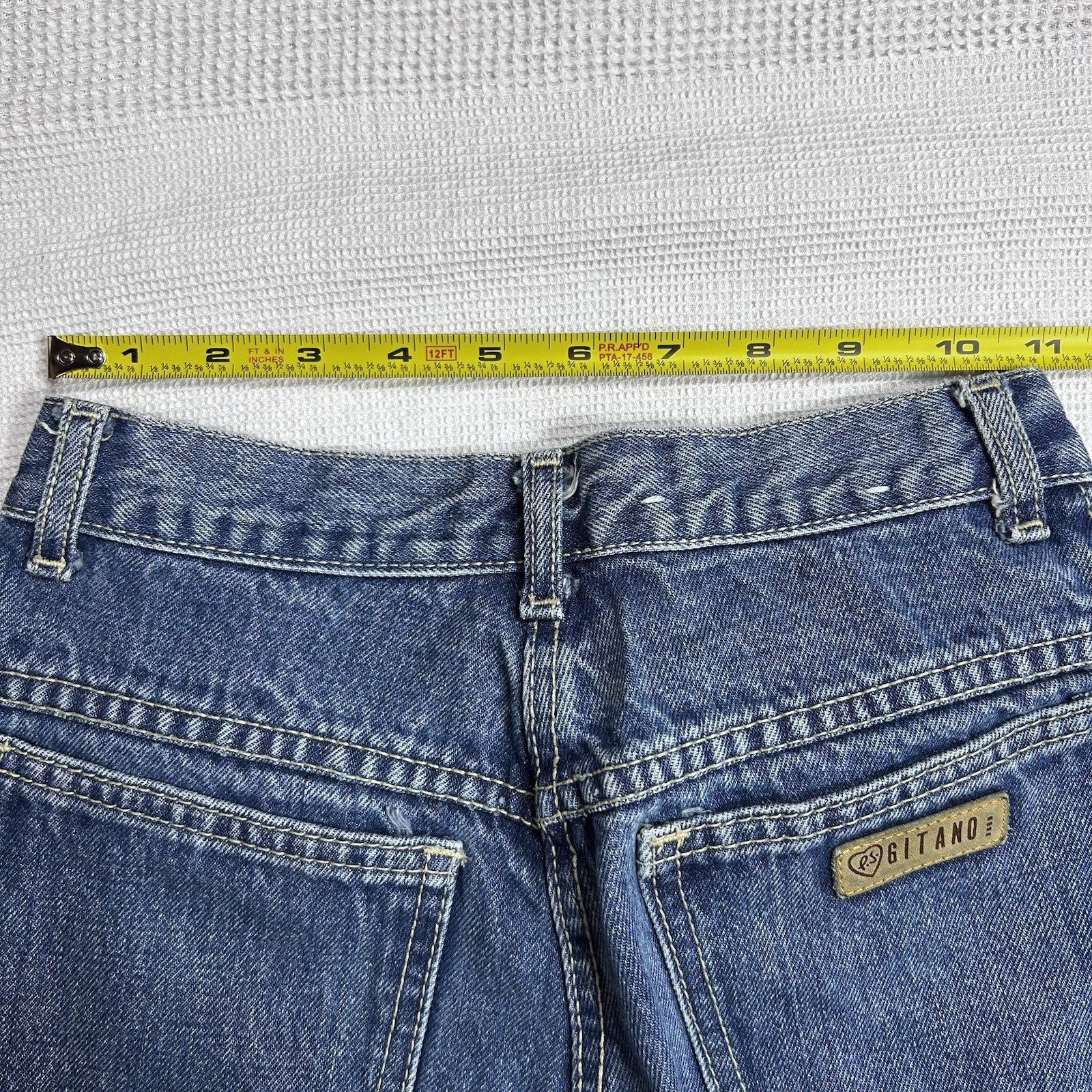 Vtg 90’s PS Gitano Tapered Leg High Waisted Jeans Zip Ankle Size 9/10 Long