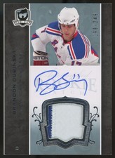 2007-08 Upper Deck The Cup Brandon Dubinsky RC Patch Auto RPA /249 #147