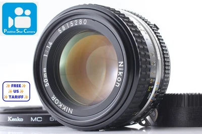 Objectif S/N 58xxxxx🎦👀✨NEUF✨ Nikon Nikkor Ai-s Ais 50mm f1.4 MF du JAPON - Photo 1/4