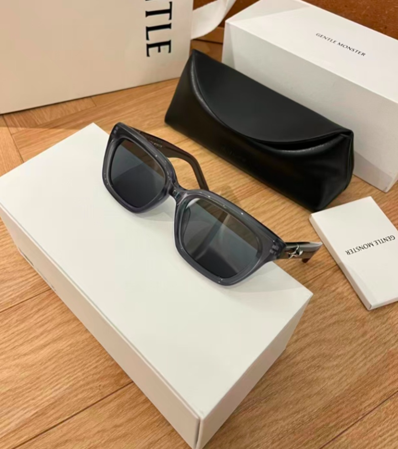 Gentle Monster Hesse GC13 Sunglasses Gray With Case New | eBay