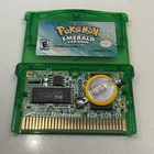 Pokémon Emerald (Game Boy Advance GBA, 2005) 100% Authentic *NEW SAVE BATTERY*