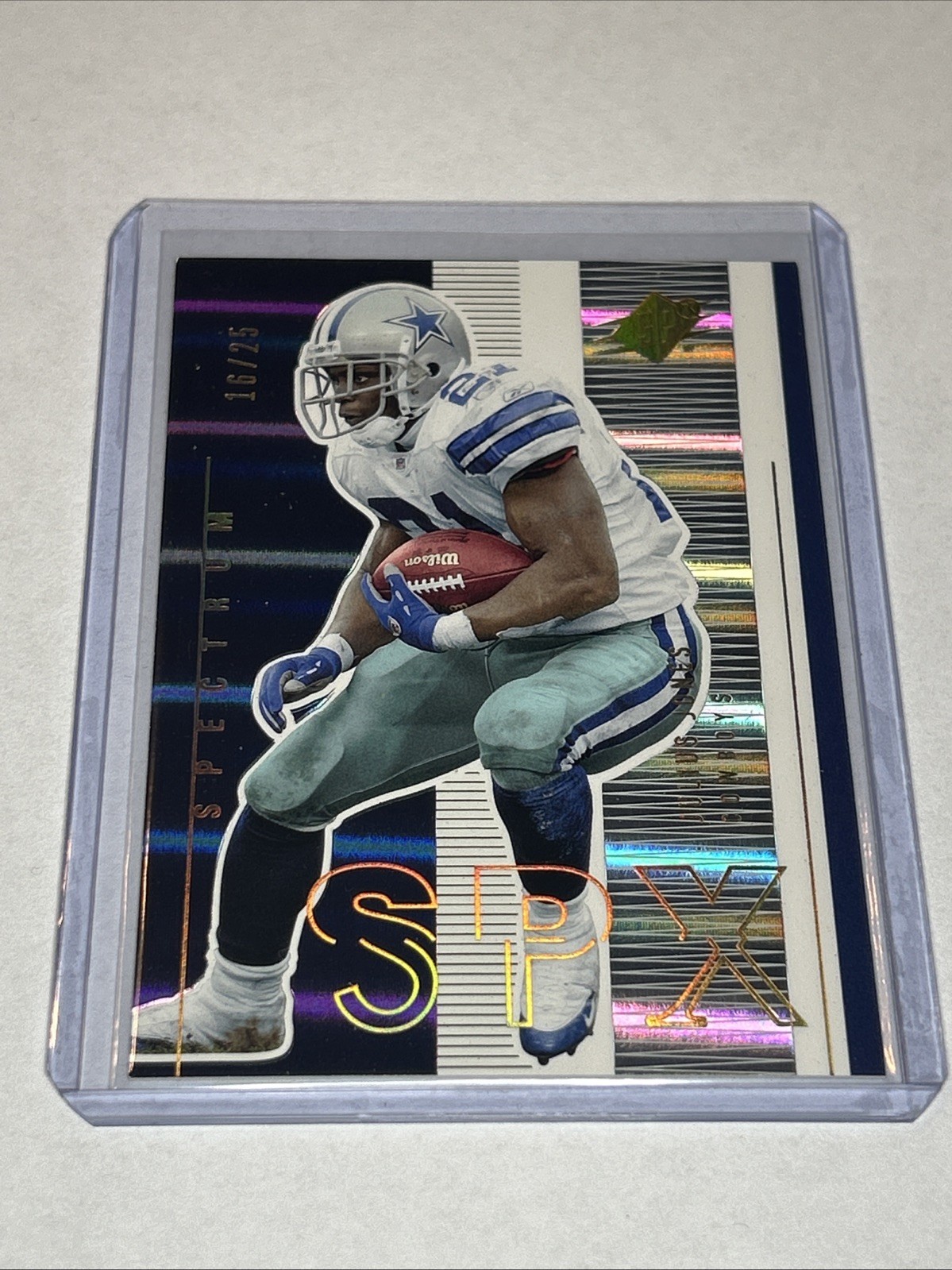 2005 Upper Deck SPx JULIUS JONES Spectrum Holo /25 Dallas Cowboys #22