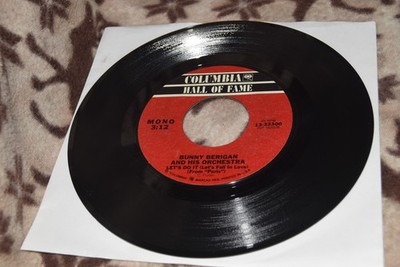 BUNNY BERIGAN- I CAN'T GET STARTED/LETS DO IT  7'' 45 COLUMBIA RECORDS