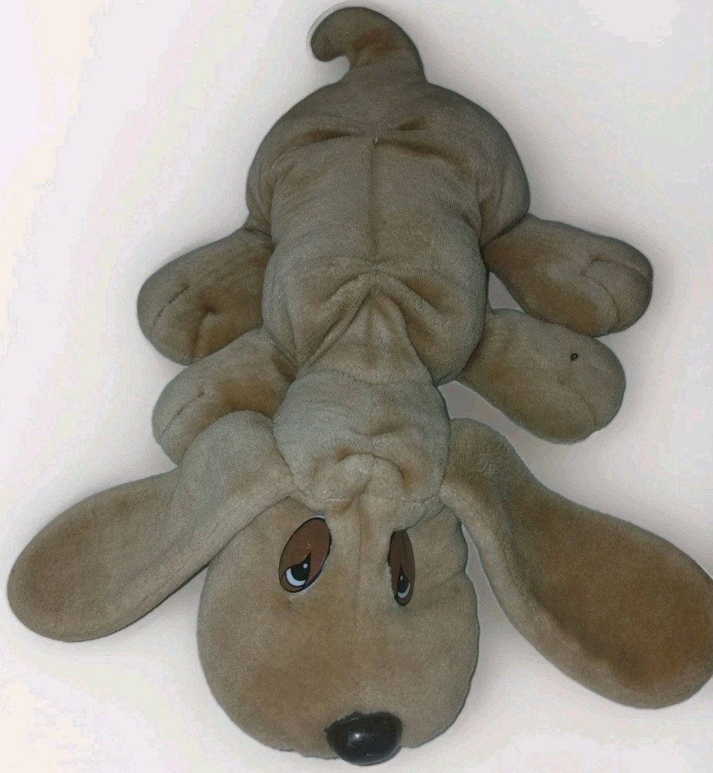 Vintage Floppy Brown Puppy Dog Plush Long Ears 17