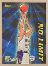 Jason Williams 2000-01 Topps No Limit #NL17 Sacramento Kings