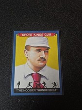 2022 Sportkings Volume 3 - Amos Rusie #120 Blue Variation  Hoosier Thunderbolt 