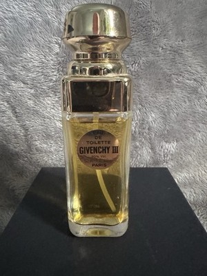 Vintage Givenchy III Eau De Toilette 50ml 1⅔oz Paris France Spray
