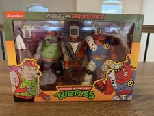 New in Box Neca TMNT Dirtbag and Groundchuck 2-Pack