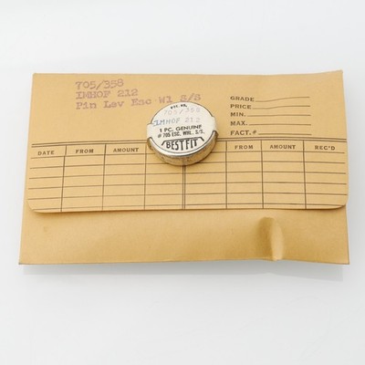 IMHOF 212 Escape Wheel Watch Part New Old Stock Bestfit 705/358 Watchmakers