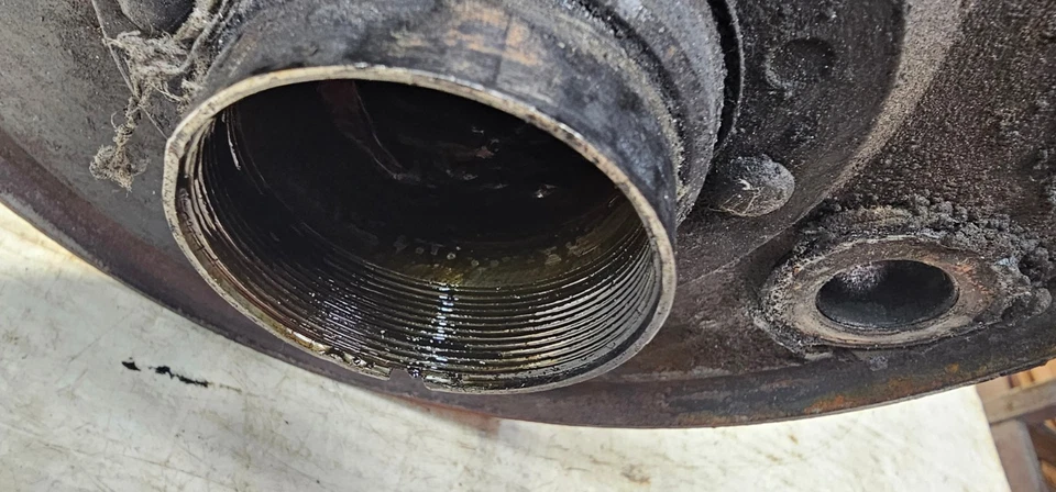 Carcasa diferencial de eje corto 1938-1950 7140-41 Servicar 45 W G GE Harley P016 Foto 4 de 4