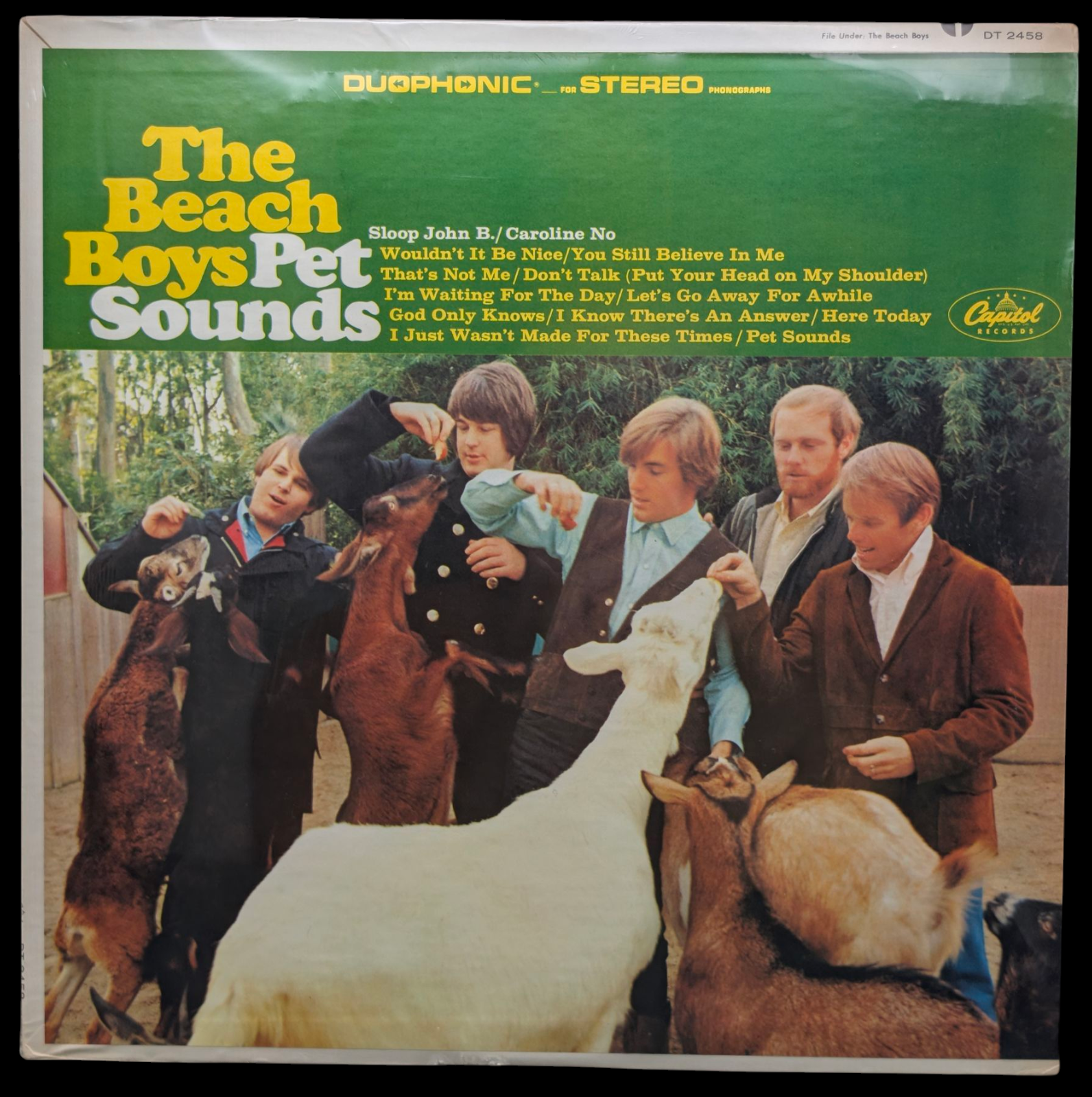 SEALED, The Beach Boys – Pet Sounds DT-2458, RIAA #9, Duophonic, US, 1968