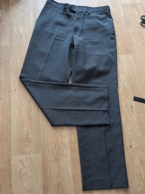Graue Nadelstreifenhose Herren Taylor&Wright 32/31