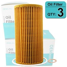 3x Engine Filter Oil 3875233 8642570 8692305 For Volvo C30 C70 S60 S80 V40 XC60