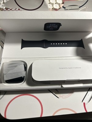Apple Watch SE 1st Generation 44mm Space Gray Midnight Sport Band A2354