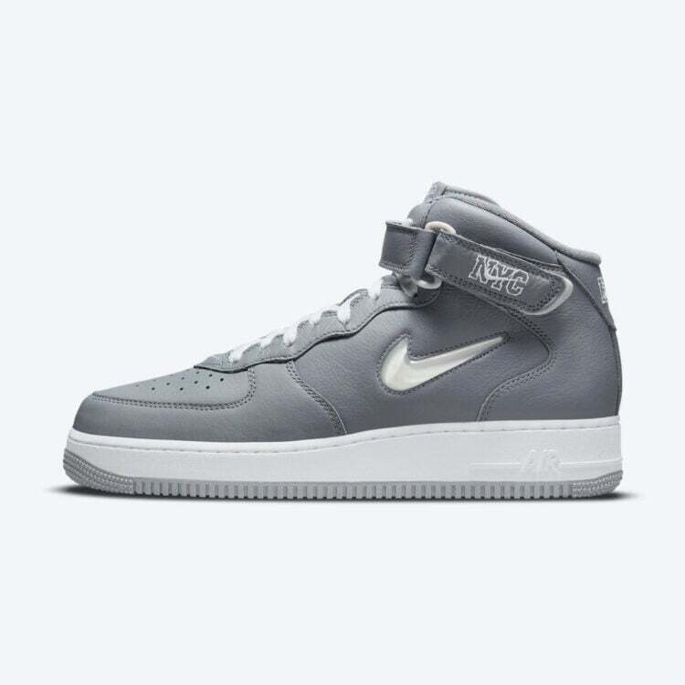 Nike Air Force 1 Mid QS NYC DH5622-001 Cool Grey Jewel Nike Air Force 1 Mid QS NYC DH5622-001 Cool Grey Jewel