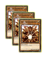 Yugioh! Senju of the Thousand Hands CRBR-EN041 (R) 1st Ed 3x "Ritual Support"