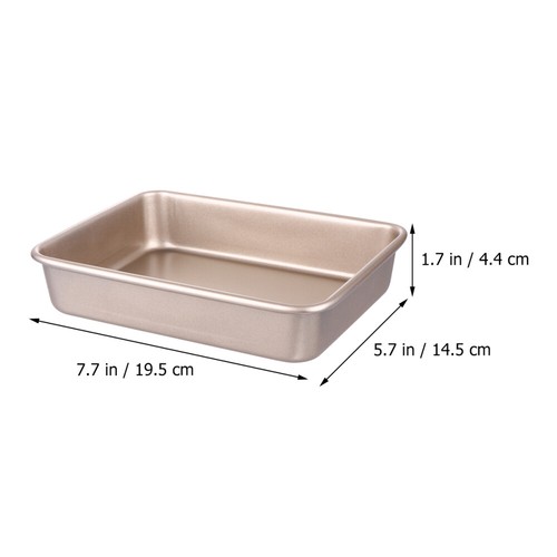 Heavy-duty Steel Baking Tray Nonstick Bakeware Pans Kitchen Supplies Cake - Picture 4 of 11