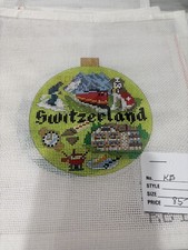 hand painted needlepoint canvases