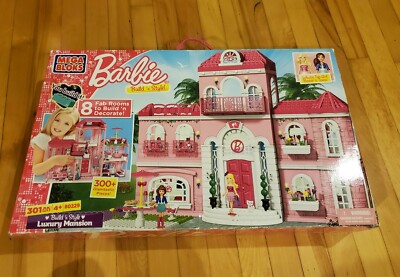 Mega Bloks Barbie Luxury Mansion 80229 - PLEASE READ