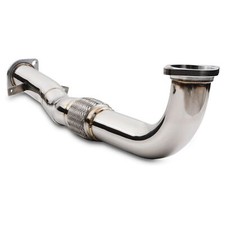 3" STAINLESS SPORT EXHAUST FLEXI FRONT DOWN PIPE FOR MITSUBISHI EVO 7 8 VII VIII