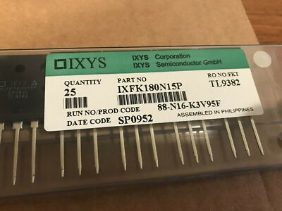 (25) Ixys IXFK180N15P Discrete Semiconductor Transistor MOSFET N-CH 180A 150V 