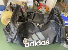 ADIDAS Soccer Duffel Bag - Black-White New