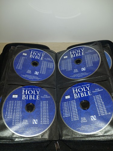 Alexander Scourby Holy Bible on Audio CD King James & New Testament 59 Discs - Picture 14 of 20