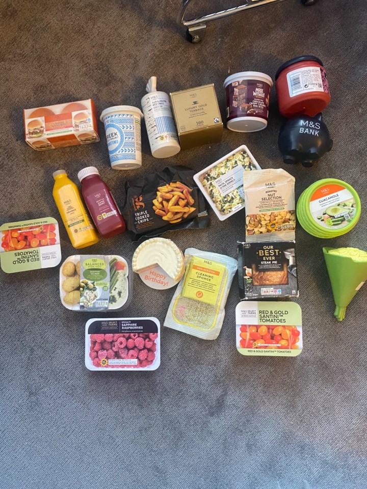 M&S mini food and trolley eBay