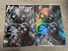 Pooh Knight #1 TRADE & VIRGIN CHROME * Moon Knight 6 * Do You Pooh? comic cover