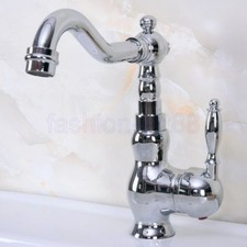 Kitchen Wet Bar Bathroom Vessel Sink Faucet Polished Chrome Single Hole fnf934